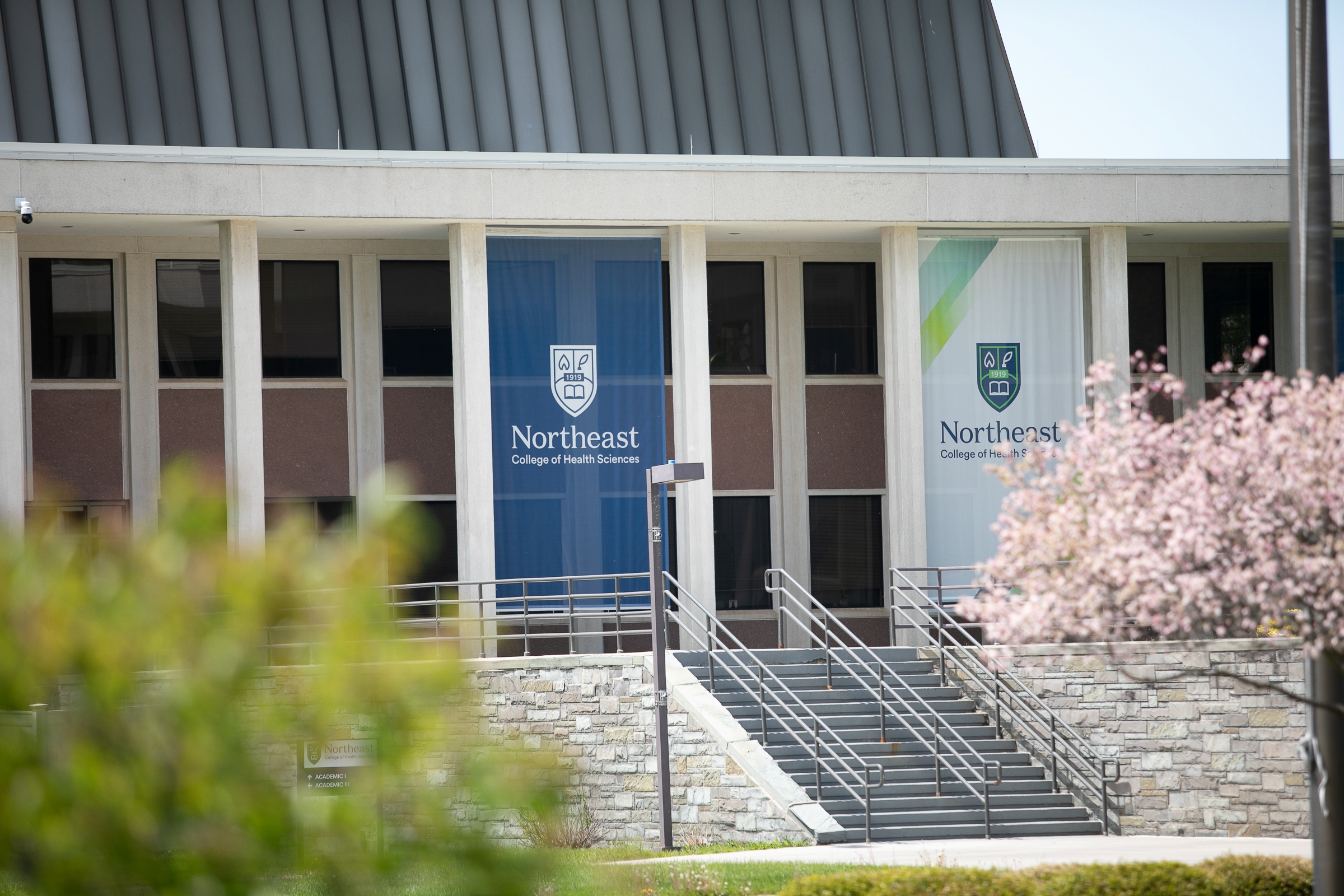 Northeast College Campus shot