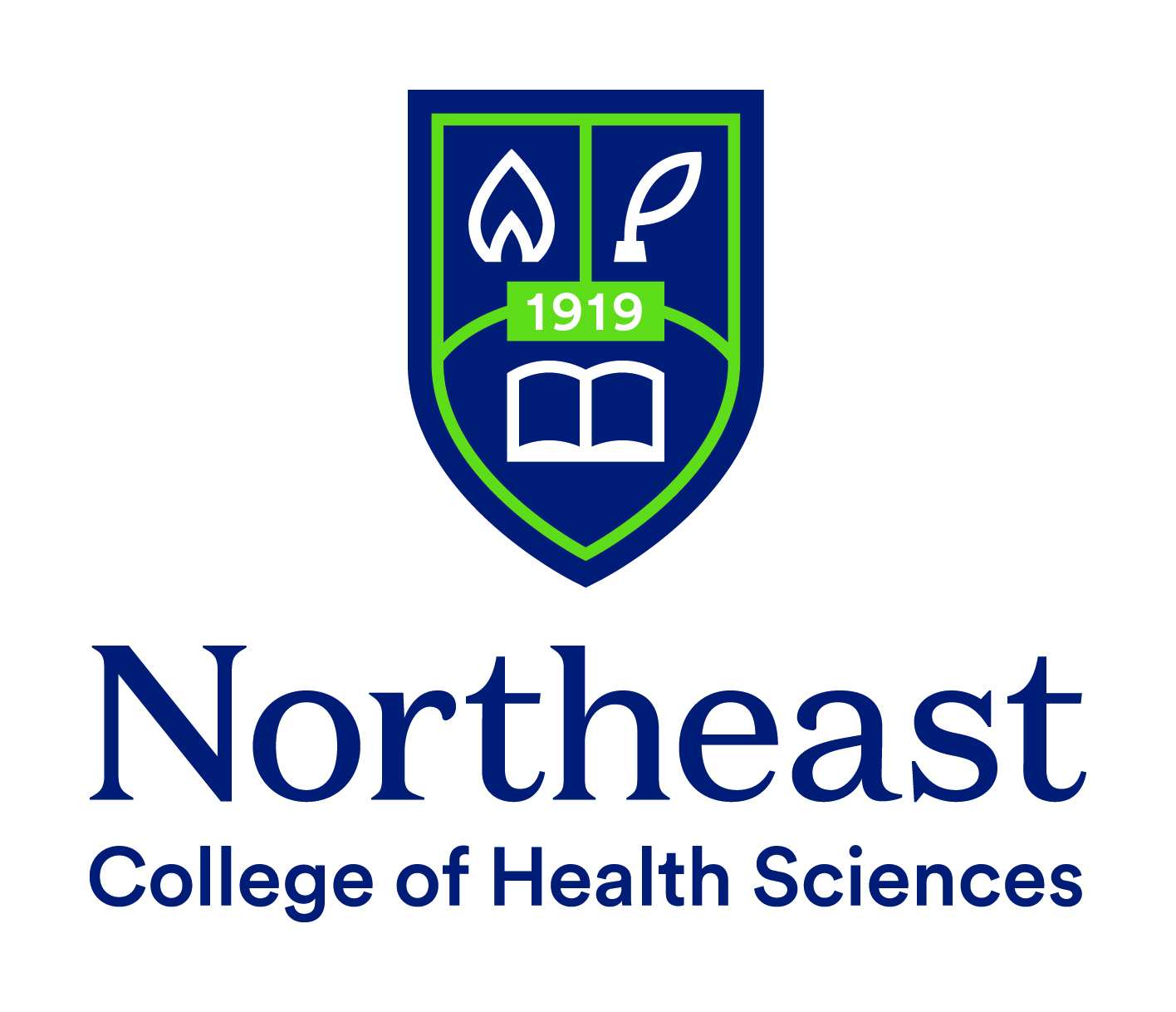 Northeast College Logo with Shield