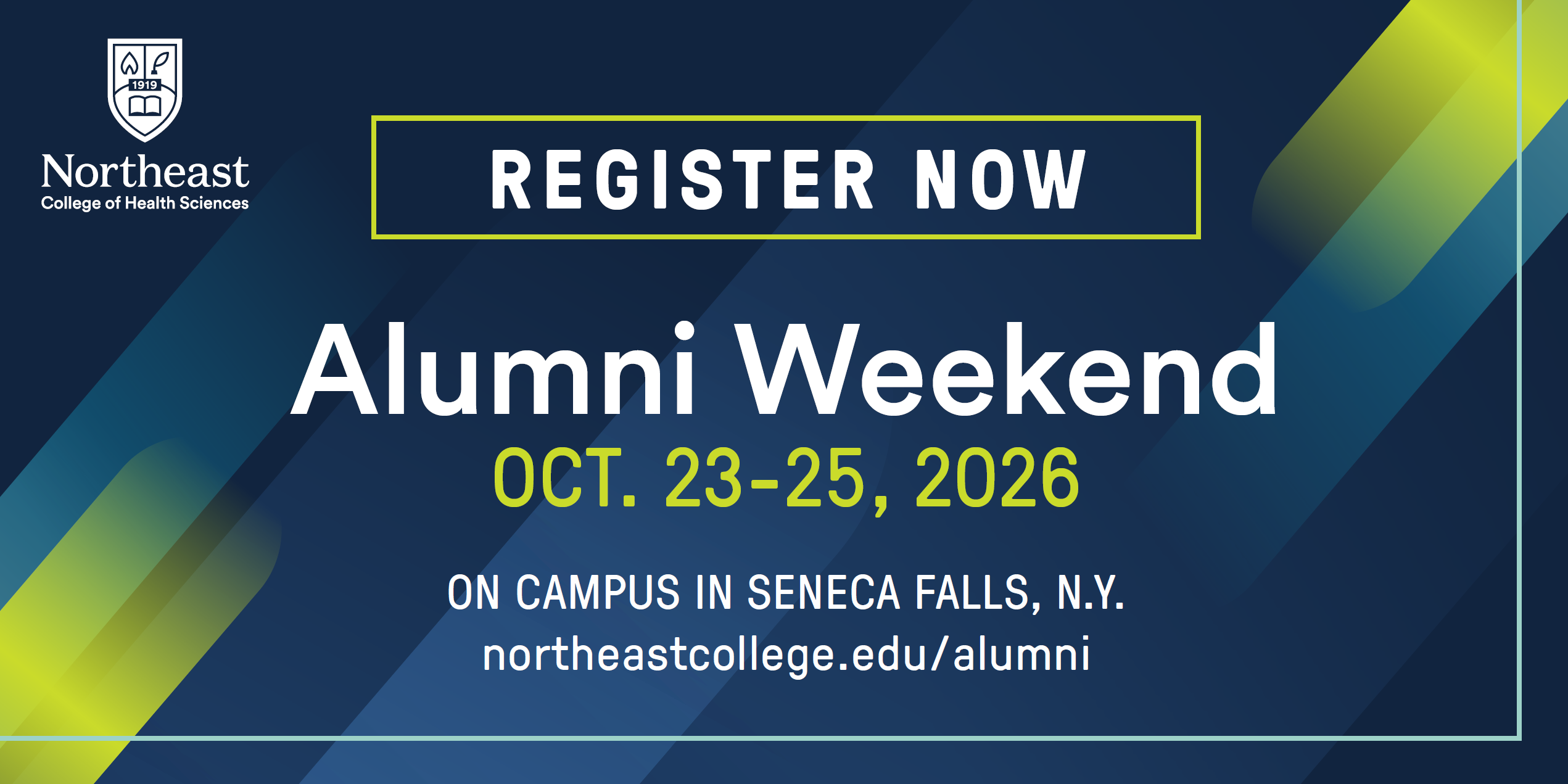 Alumni Weekend Register Now 2026