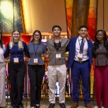 Northeast College students posing for a photo at the NYSCA Spring 2026 Convention